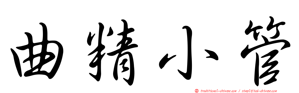 曲精小管