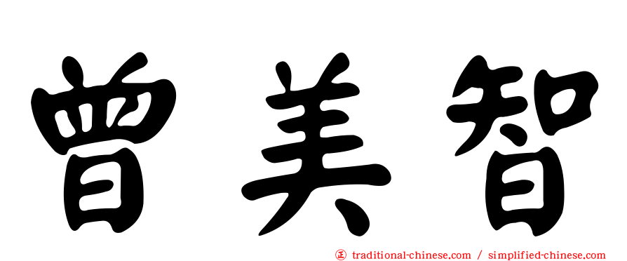 曾美智