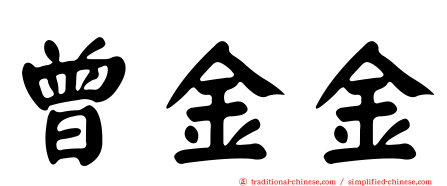 曾金金