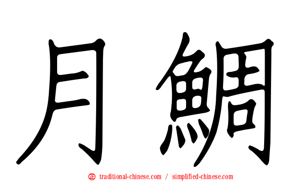 月鯛