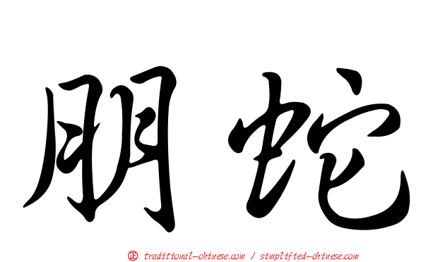 朋蛇