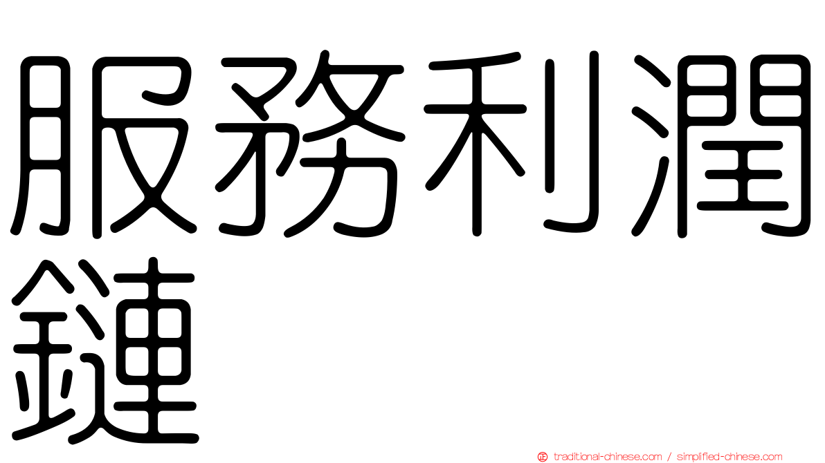 服務利潤鏈