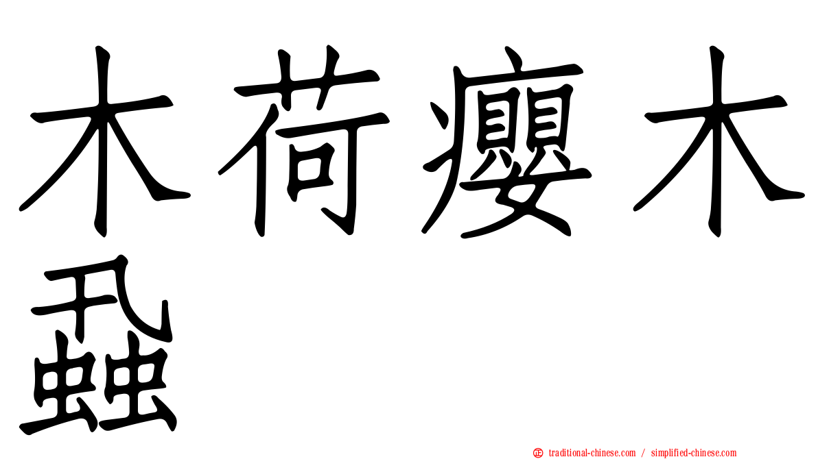 木荷癭木蝨