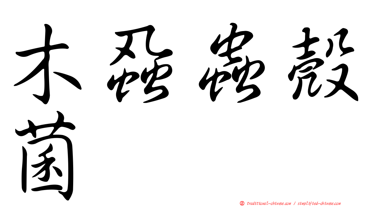 木蝨蟲殼菌