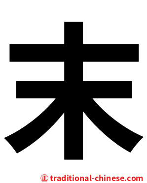 末