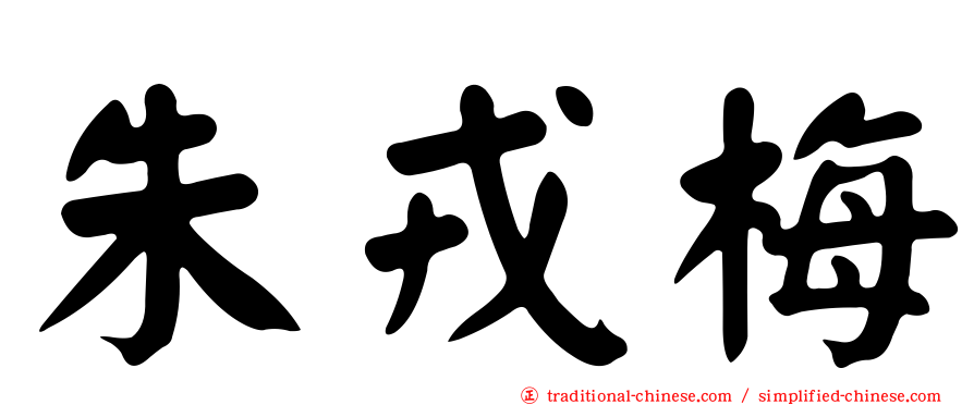 朱戎梅