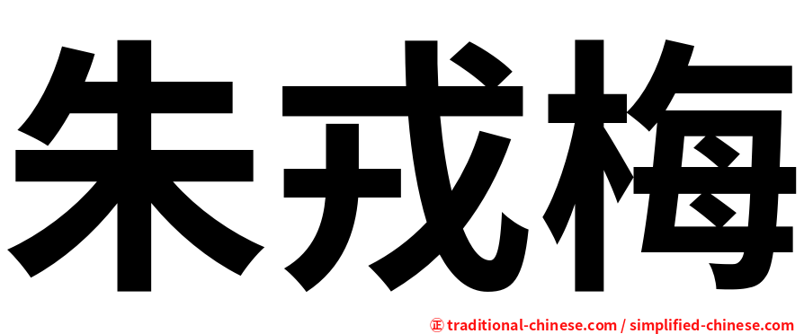 朱戎梅