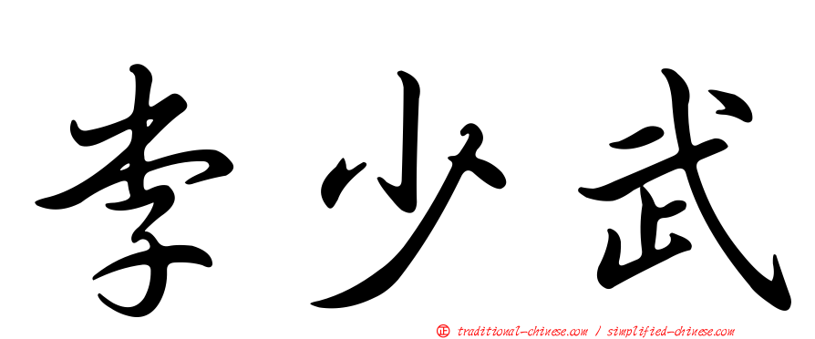 李少武