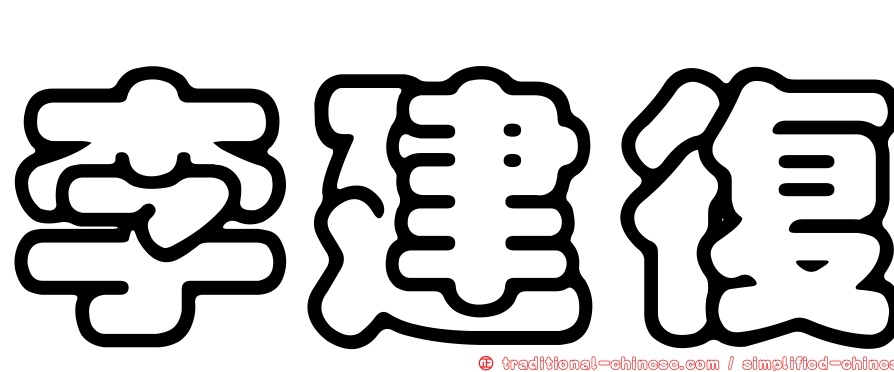 李建復