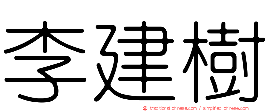 李建樹