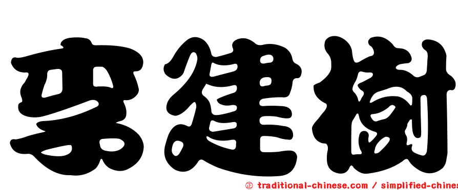 李建樹