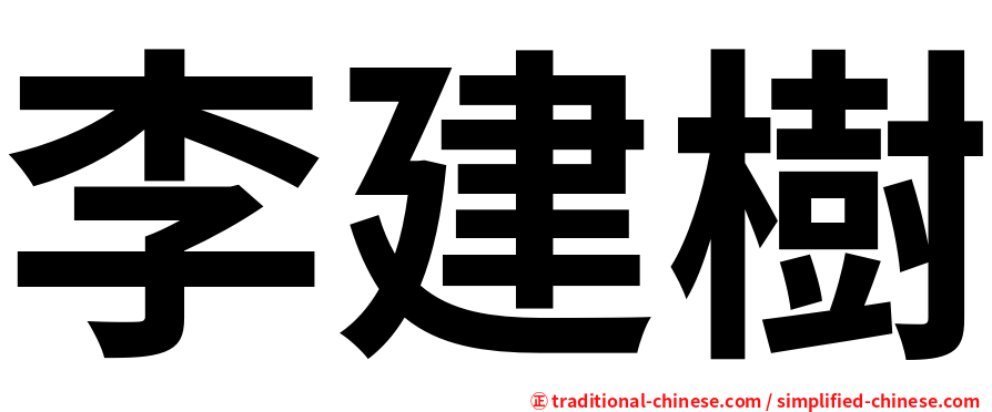 李建樹
