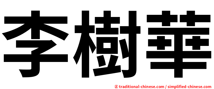 李樹華