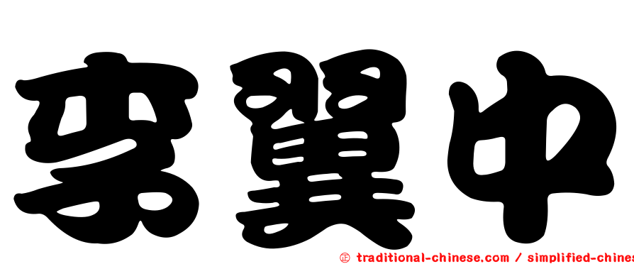 李翼中