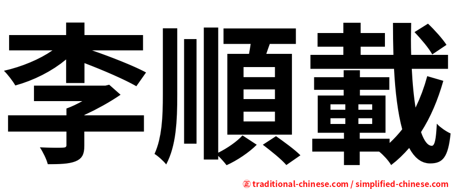 李順載