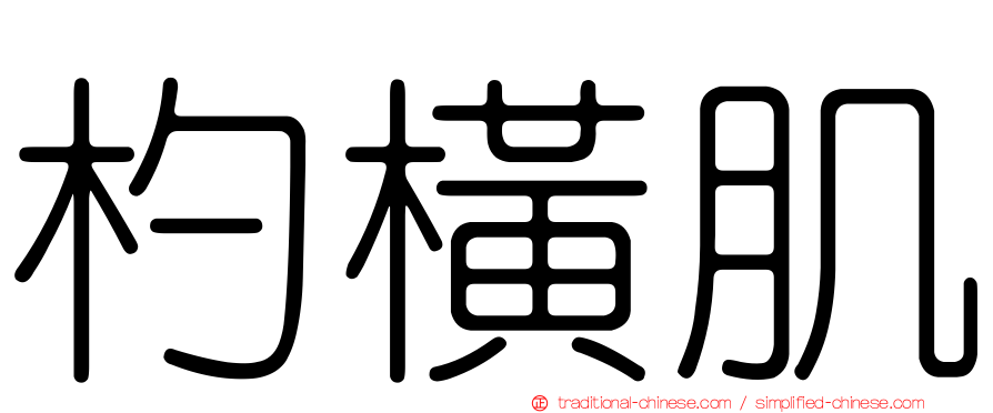 杓橫肌