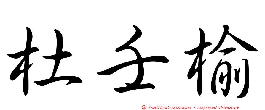 杜壬榆