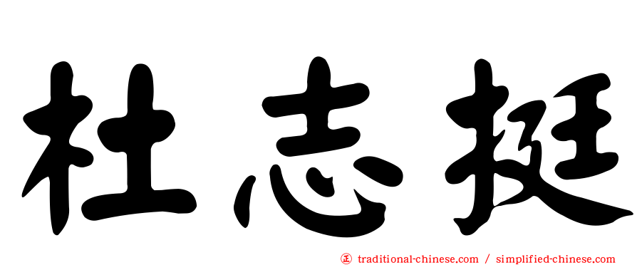 杜志挺