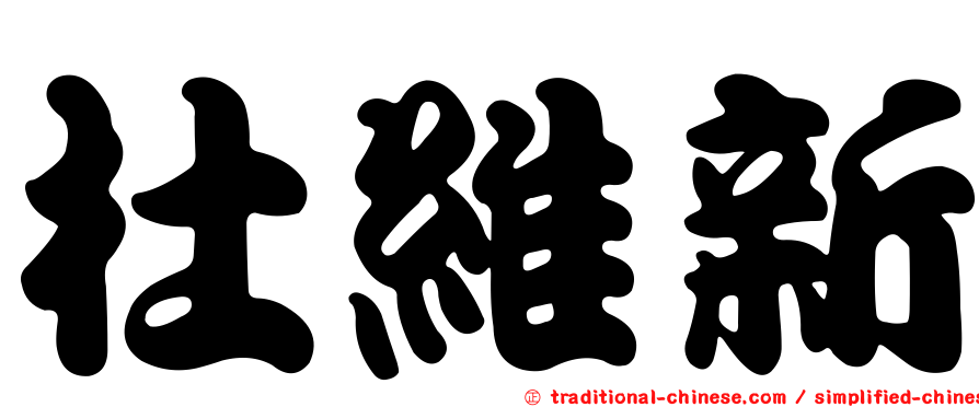 杜維新
