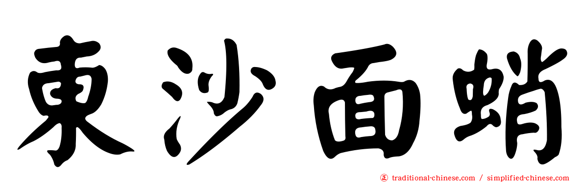 東沙面蛸