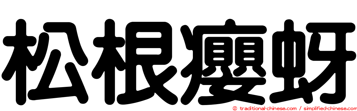 松根癭蚜