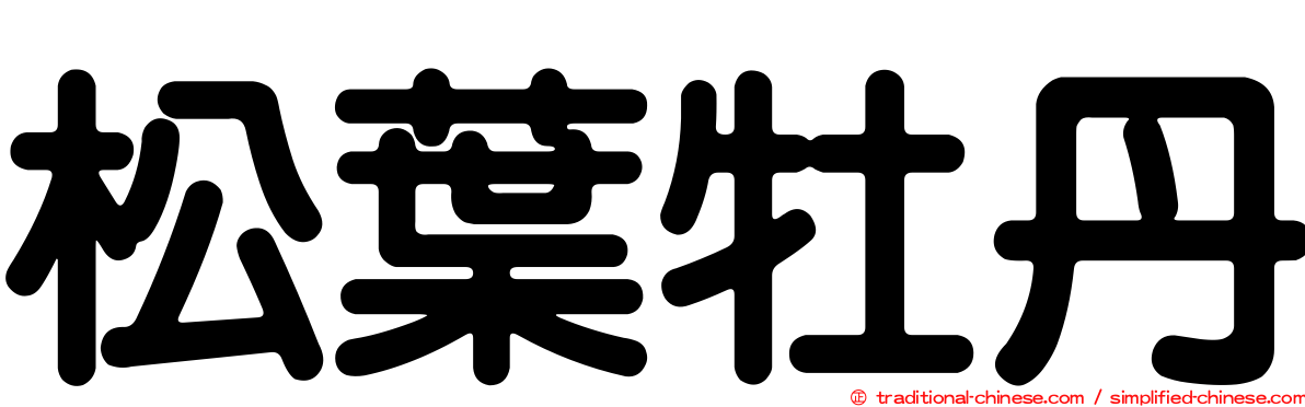 松葉牡丹