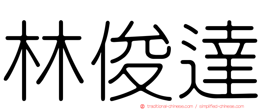 林俊達
