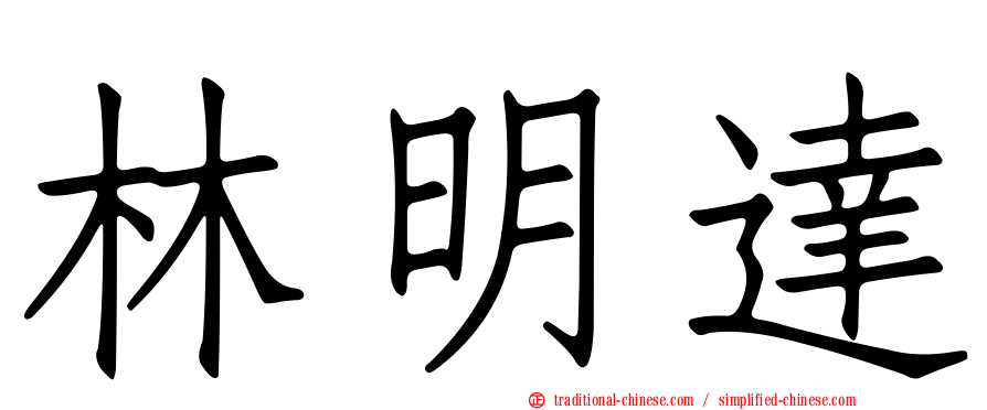 林明達