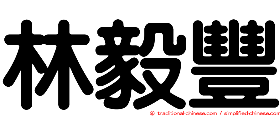 林毅豐