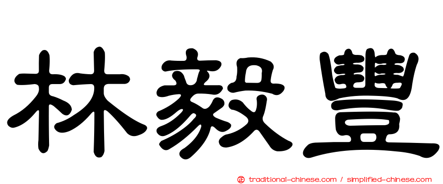 林毅豐