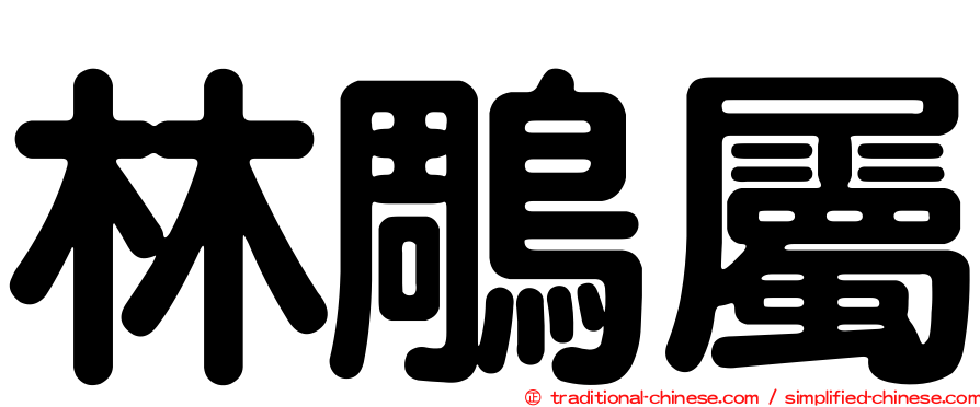 林鵰屬