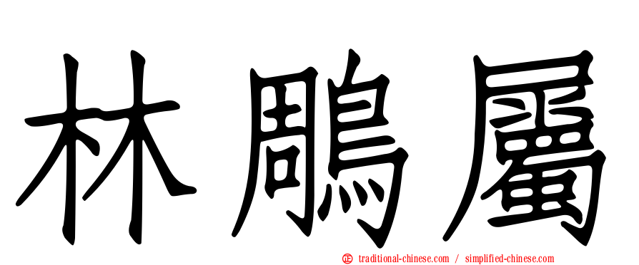 林鵰屬