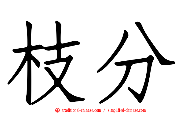 枝分