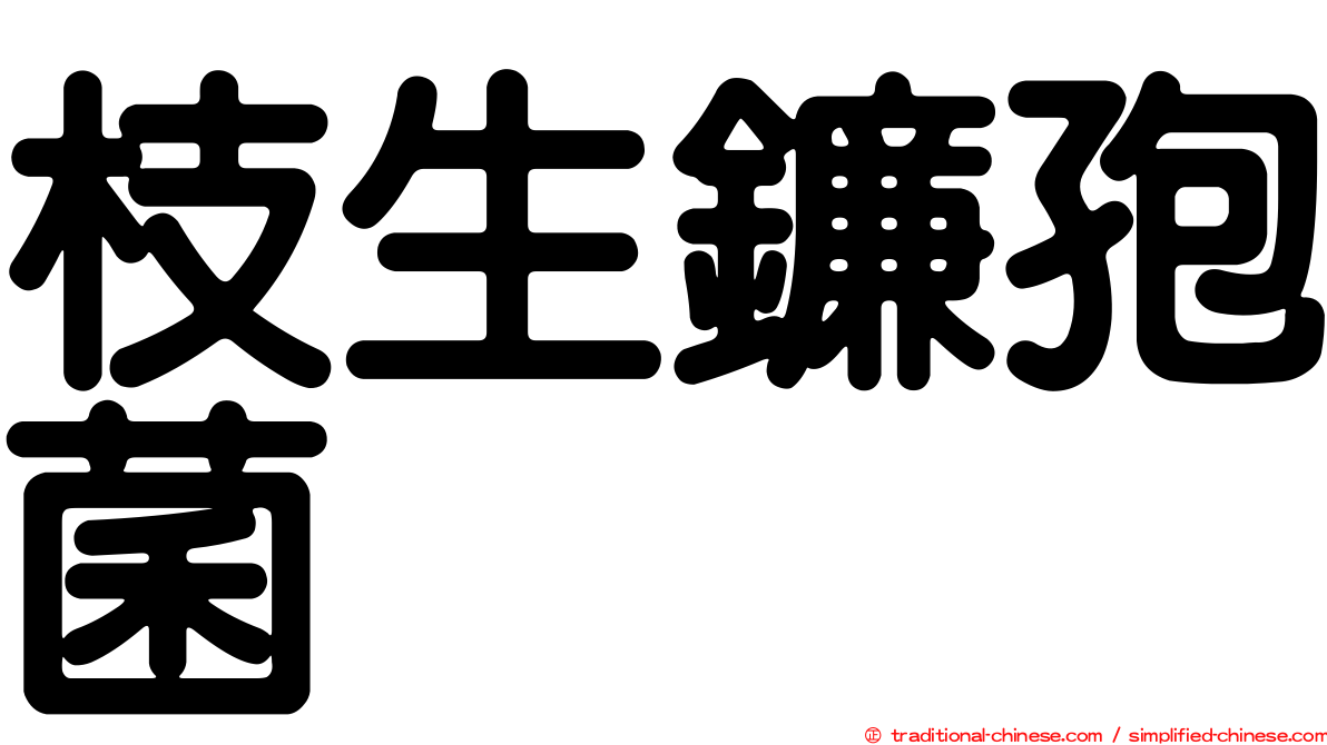 枝生鐮孢菌