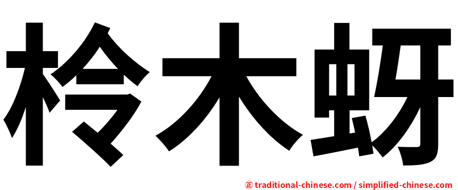 柃木蚜