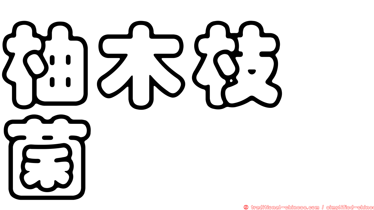 柚木枝孢菌