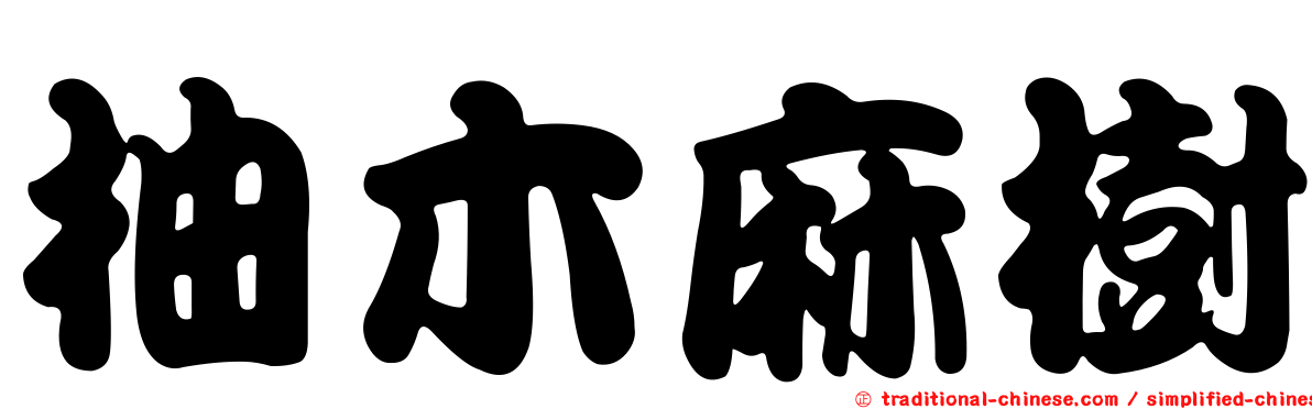 柚木麻樹