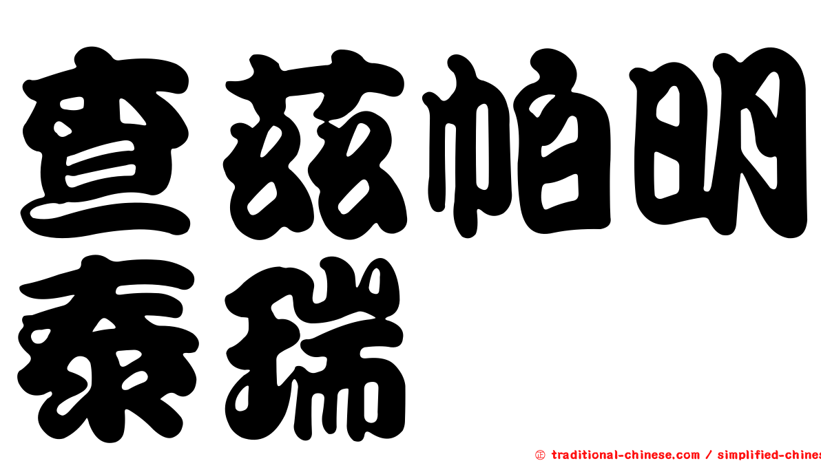查茲帕明泰瑞