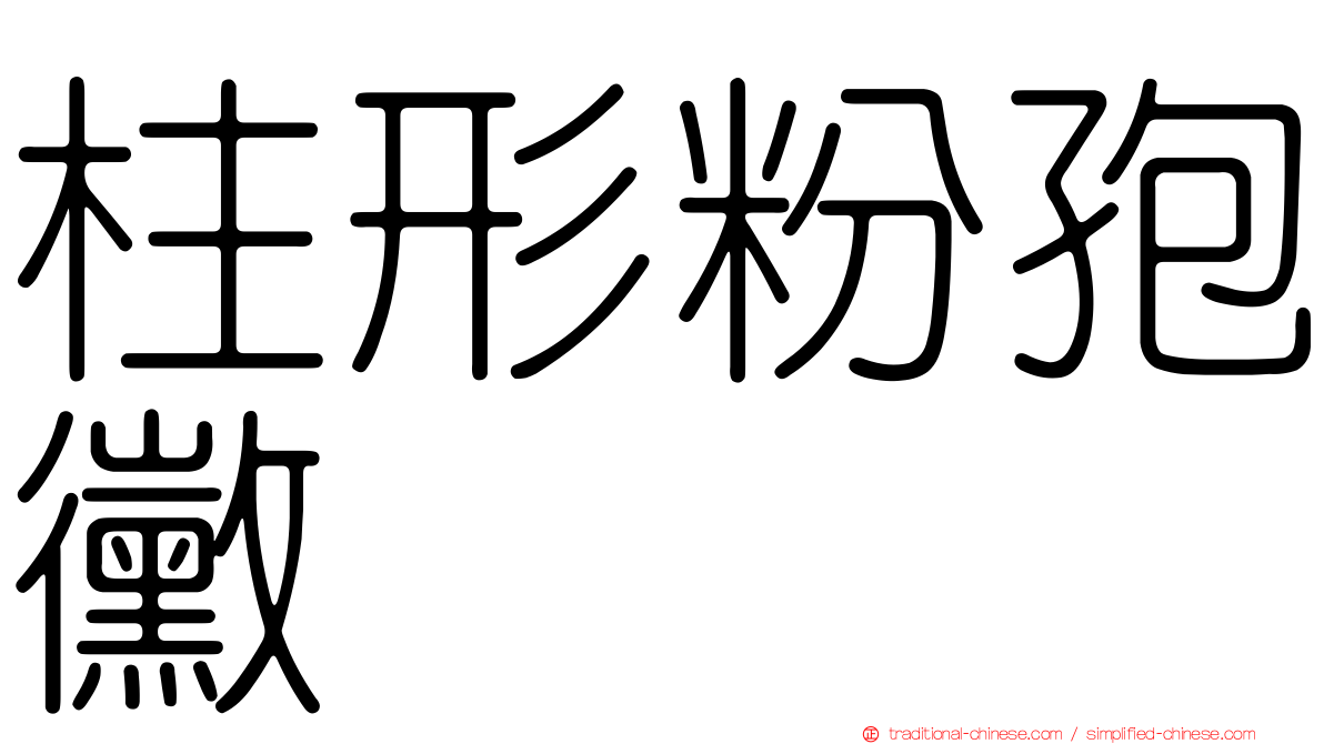柱形粉孢黴