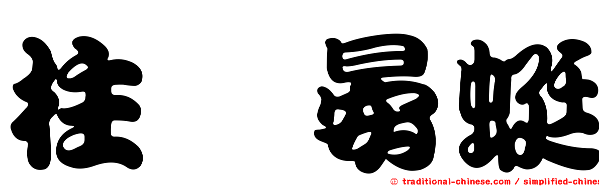 柱鋏晏蜓