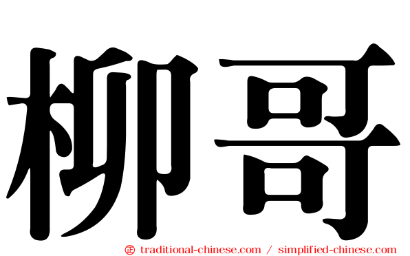 柳哥