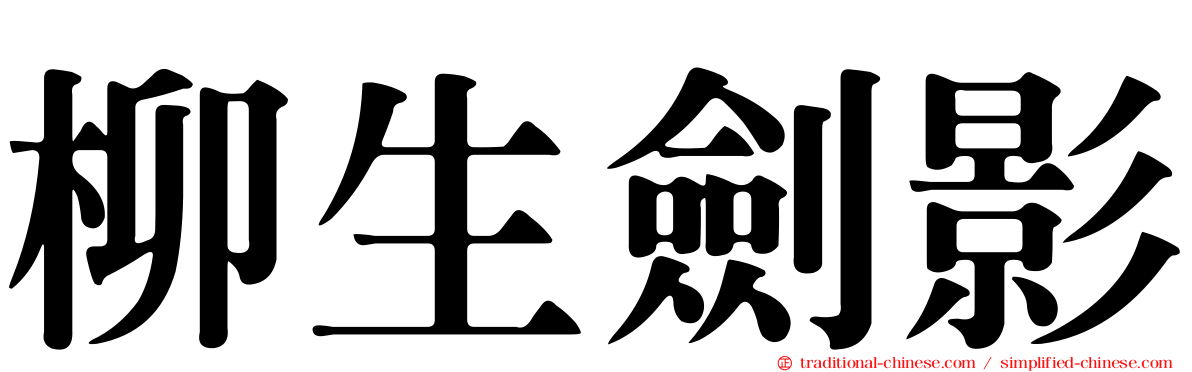 柳生劍影