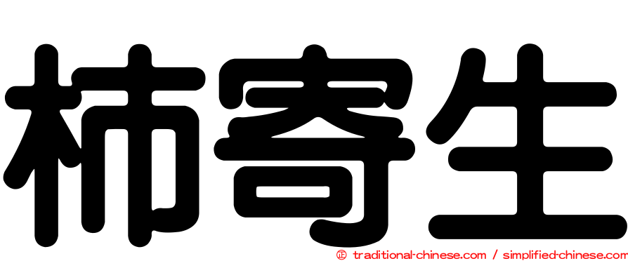 柿寄生