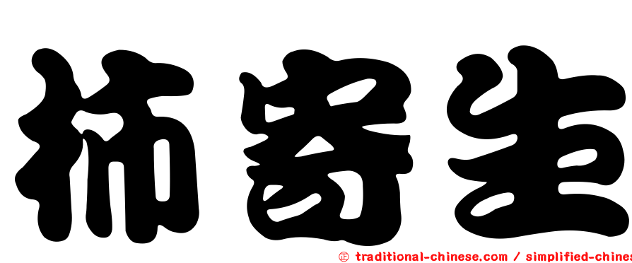 柿寄生