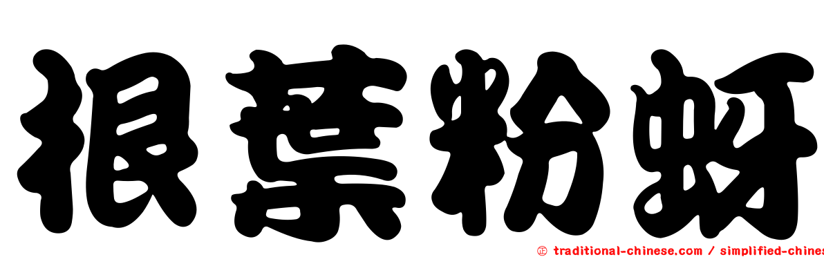 根葉粉蚜