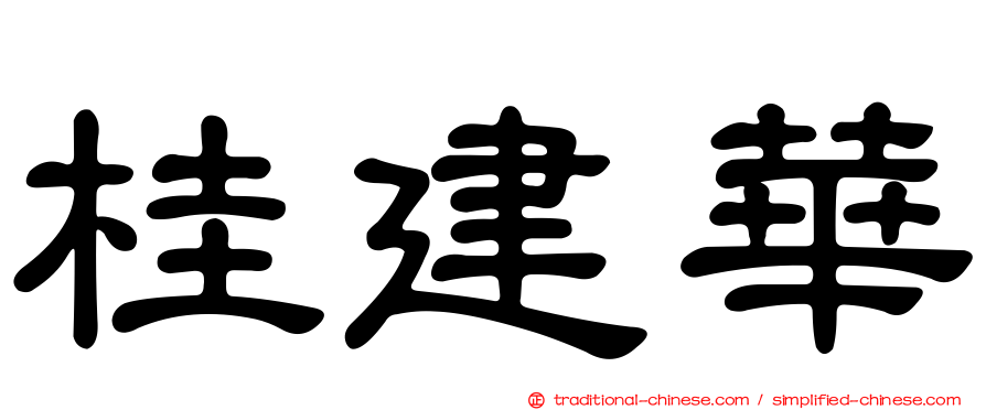 桂建華
