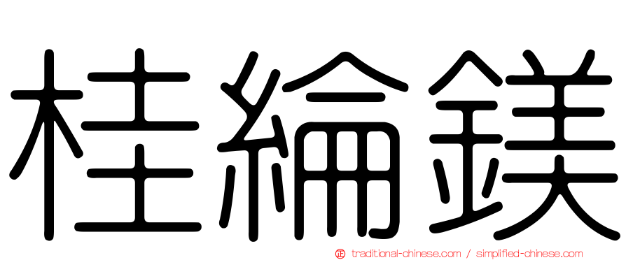 桂綸鎂