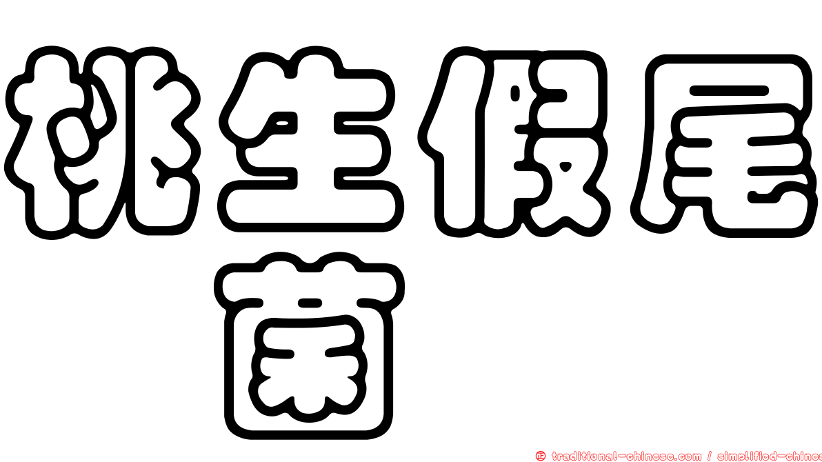 桃生假尾孢菌