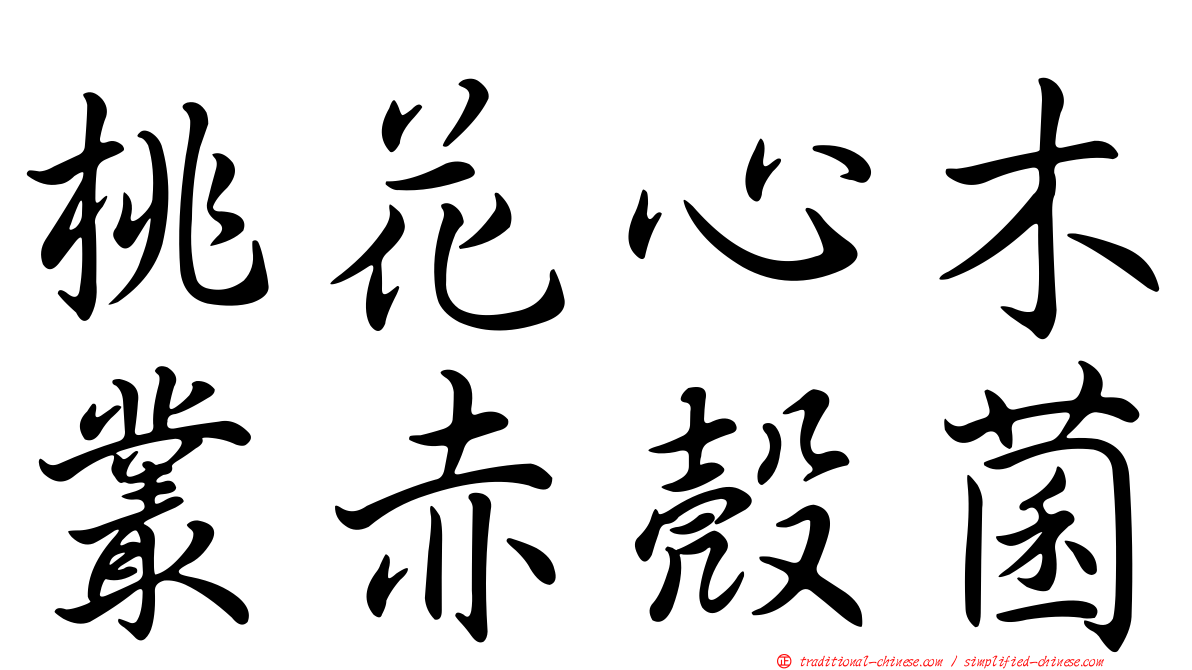 桃花心木叢赤殼菌