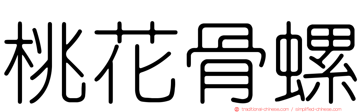 桃花骨螺